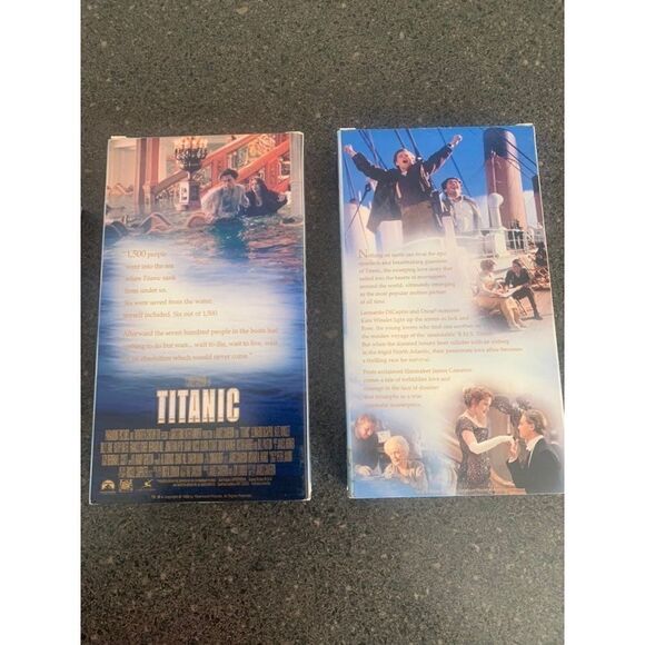 Vintage 1998 Titanic VHS - Picture 2 of 5